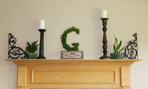 Mossy Letter DIY