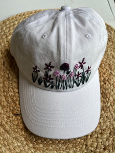 Wildflower White Hat