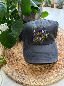 Ohio Hand-Embroidered State Hat