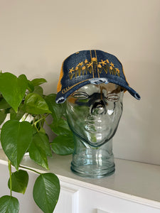 Hand-Embroidered Wildflower Hat